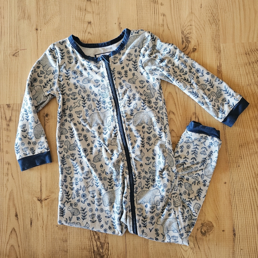 SweetHoney Children's Zip Pajamas